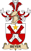 Republic of Austria Coat of Arms for Beyer de Beyern