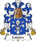 Coat of Arms from France for Cadiou or Cadieu