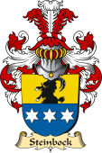 v.23 Coat of Family Arms from Germany for Steinbock
