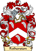 English or Welsh Family Coat of Arms (v.23) for Fetherston