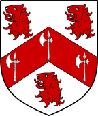 English Family Shield for Tiffin