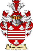 English Coat of Arms (v.23) for the family Rawlinson