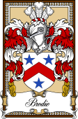 Scottish Coat of Arms Bookplate for Brodie