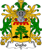 Italian Coat of Arms for Giglio