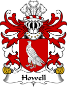 Welsh Coat of Arms for Howell (of Llys-y-fran, Pembrokeshire)