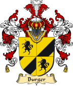 German Coat of Arms (v.25b) Burger