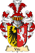 v.23 Coat of Family Arms from Germany for Vitz