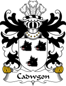 Welsh Coat of Arms for Cadwgon (AB ELYSTAN GLODRYDD)