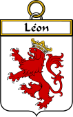 French Coat of Arms Badge for Léon