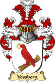 v.23 Coat of Family Arms from Germany for Vossberg