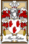 Scottish Coat of Arms Bookplate for MacMathan