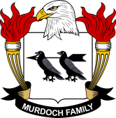Coat of arms used by the Murdoch family in the United States of America