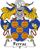 Portuguese Coat of Arms for Ferraz