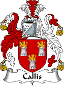 English Coat of Arms for Callis