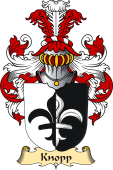 v.23 Coat of Family Arms from Germany for Knopp