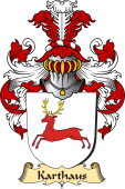 v.23 Coat of Family Arms from Germany for Karthaus