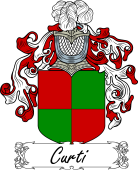 Araldica Italiana Coat of arms used by the Italian family Curti