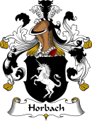 German Wappen Coat of Arms for Horbach