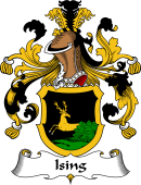 German Wappen Coat of Arms for Ising