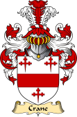 English Coat of Arms (v.23) for the family Crane II
