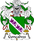 Portuguese Coat of Arms for Gonçalves