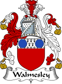 English Coat of Arms for the family Walmesley