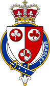 Families of Britain Coat of Arms Badge for: Beasley (England)