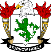 Coat of arms used by the Storrow family in the United States of America