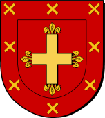 Spanish Family Shield for Alarcon
