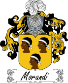 Araldica Italiana Coat of arms used by the Italian family Morandi