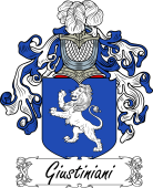Araldica Italiana Coat of arms used by the Italian family Giustiniani