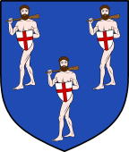 English Family Shield for Wood