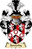 English Coat of Arms (v.23) for the family Sowerby