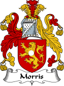 English Coat of Arms for the family Morris (Wales)