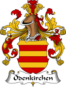 German Wappen Coat of Arms for Odenkirchen