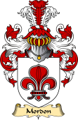 English Coat of Arms (v.23) for the family Morden or Mordon