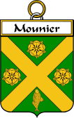 French Coat of Arms Badge for Mounier