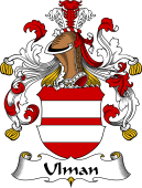 German Wappen Coat of Arms for Ulman