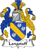 English Coat of Arms for Langstaff