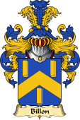 French Family Coat of Arms (v.23) for Billon