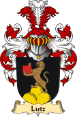 v.23 Coat of Family Arms from Germany for Lutz