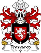 Welsh Coat of Arms for Tegwared (Y BAISWEN)