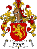 German Wappen Coat of Arms for Sayn