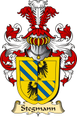 v.23 Coat of Family Arms from Germany for Stegmann