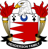 Coat of arms used by the Henderson family in the United States of America