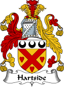 Scottish Coat of Arms for Hartsyde or Hartside