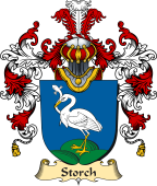 German Coat of Arms (v.25b) Storch