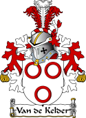 Dutch Coat of Arms for Van de Kelder
