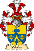 v.23 Coat of Family Arms from Germany for Wexler