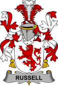 Irish Coat of Arms for Russell